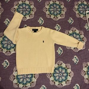 Polo by Ralph Lauren, Beige Sweater, Size 5